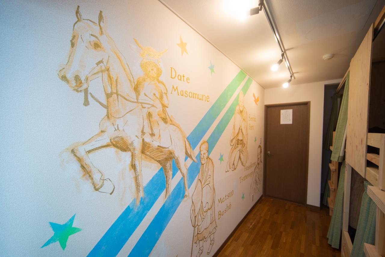 Hostel Kiko Сендай Екстер'єр фото