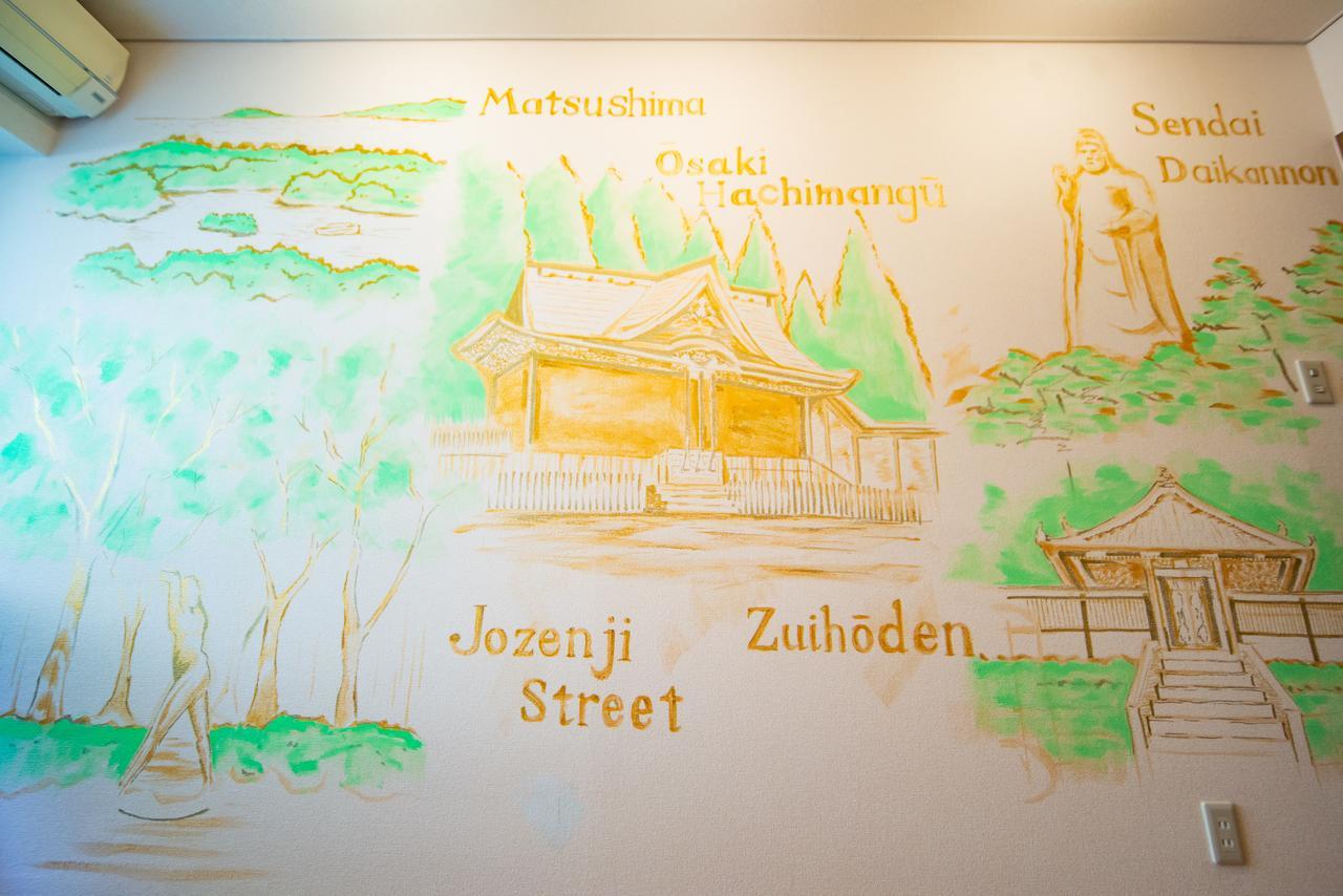 Hostel Kiko Сендай Екстер'єр фото